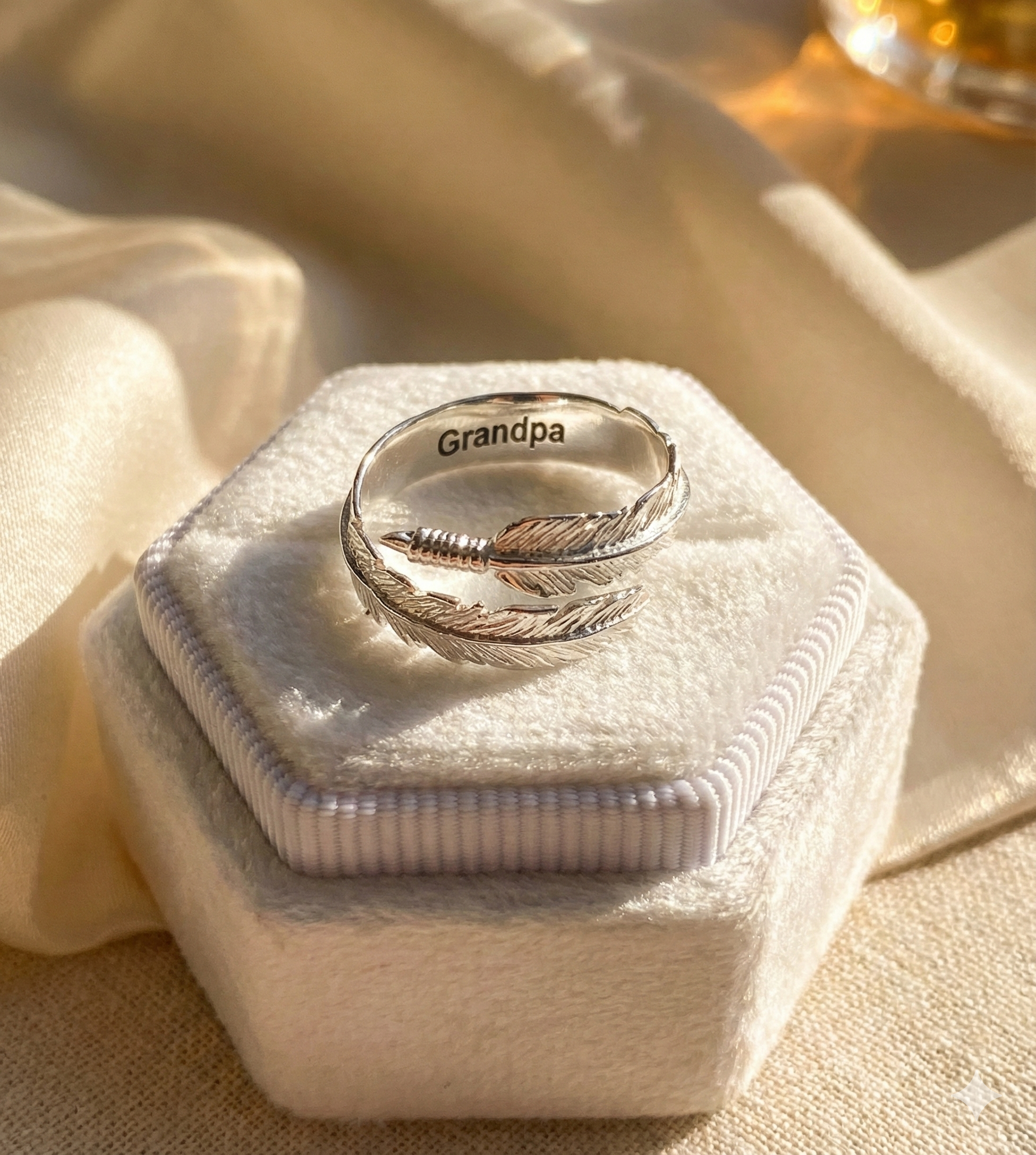 Feather From Heaven Ring