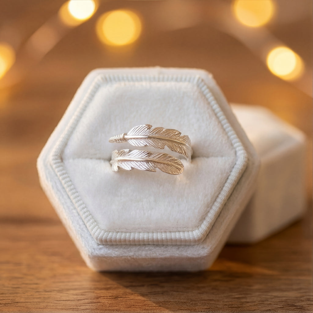 Feather From Heaven Ring