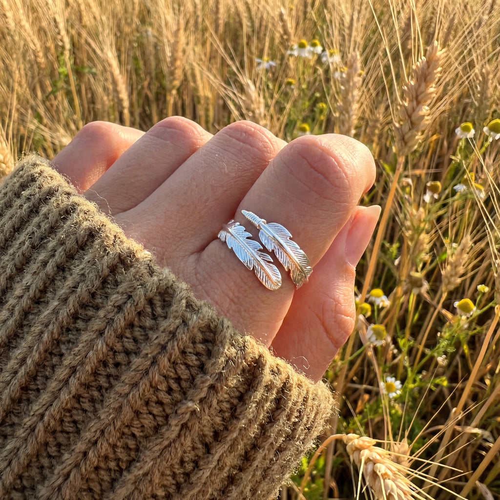 Feather From Heaven Ring