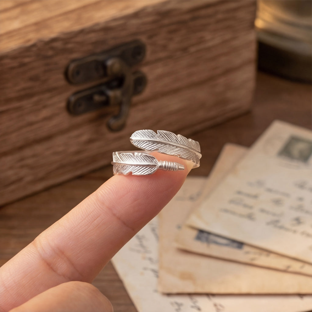 Feather From Heaven Ring