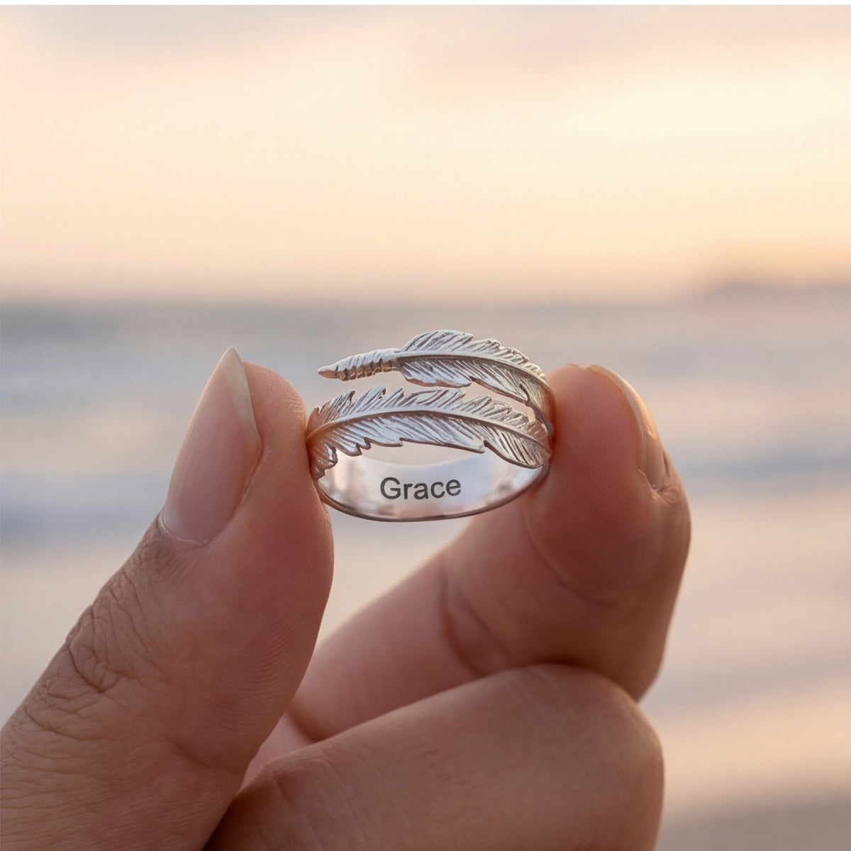 Feather From Heaven Ring